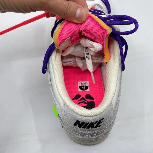 NWT NIKE DUNK LOW in sail Neutral Grey - Picture 7 of 10